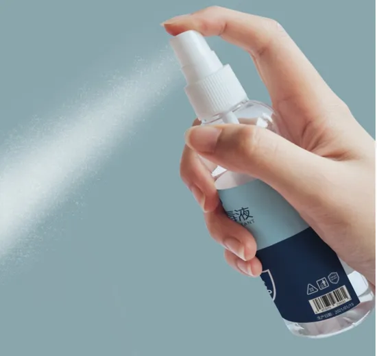 Custom Printed Logo Eyewear Lens Cleaner 30ml 60ml Bottle Eyeglasses Care Solution Screen Optical Glasses Spray