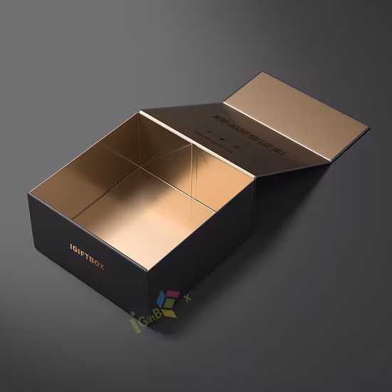 Custom Luxury Folding Gift Packaging Paper Magnetic Box