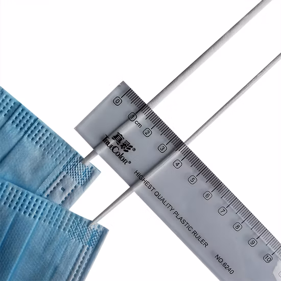 White List FDA510K ASTM Livello 3 Maschera chirurgica medica monouso non tessuta per singolo